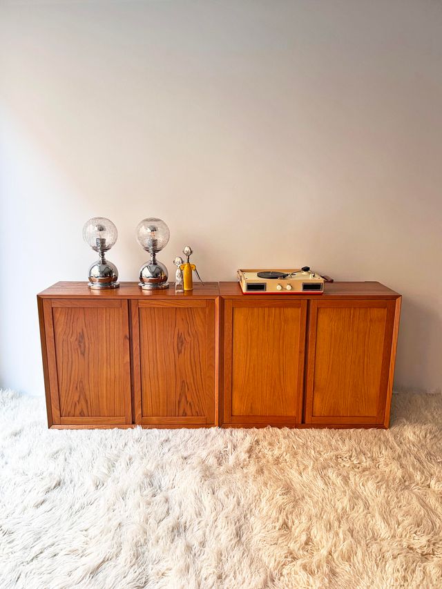 MUEBLE MODULAR POUL CADOVIUS, AÑOS 60