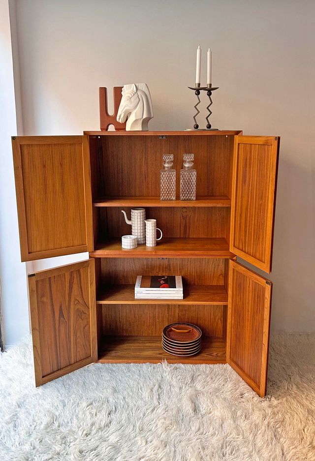 MUEBLE MODULAR POUL CADOVIUS, AÑOS 60