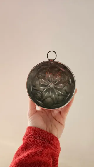 Stampo rame antico per budino