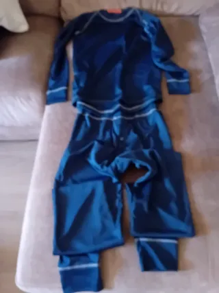 Conjunto térmico azul