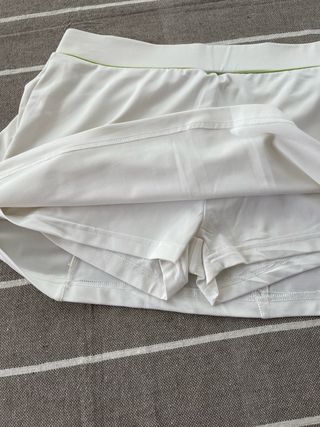 Falda pádel Drop Shot blanca