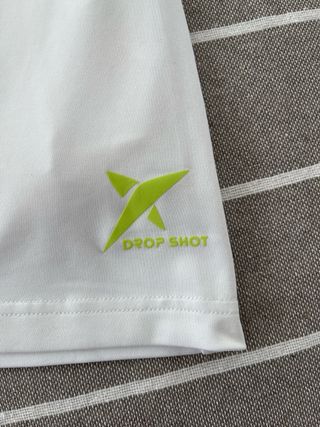 Falda pádel Drop Shot blanca