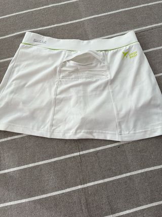 Falda pádel Drop Shot blanca