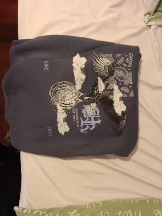 Sudadera Hoodrich gris