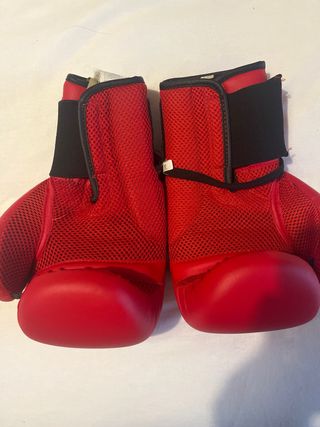 Guantes de boxeo Outshock 10oz rojos