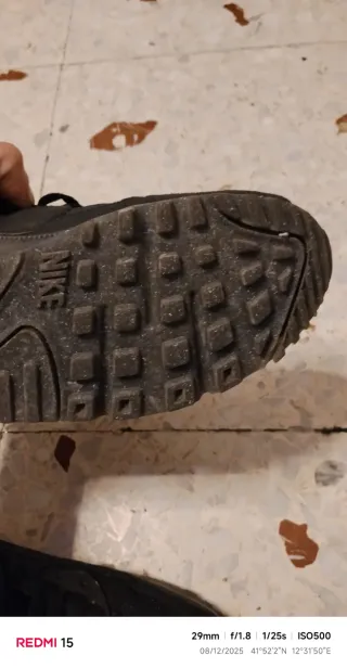 Nike Air Max Uomo Nere usate 5 volte