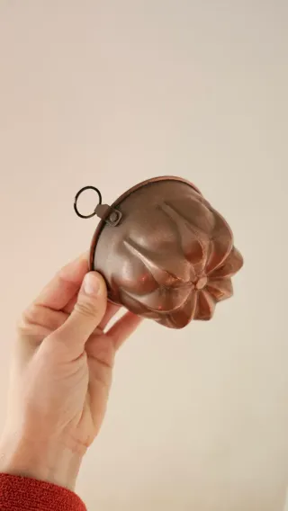 Stampo in rame antico da appendere