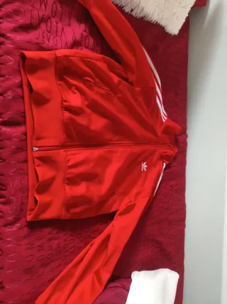 Chaqueta deportiva roja Nike Talla S