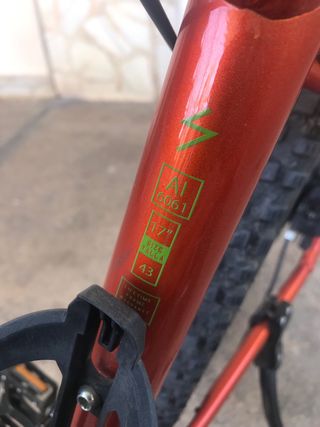 Bicicleta Eléctrica Naranja
