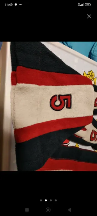 Conjunto polar gorro y guantes y bufanda Talla M