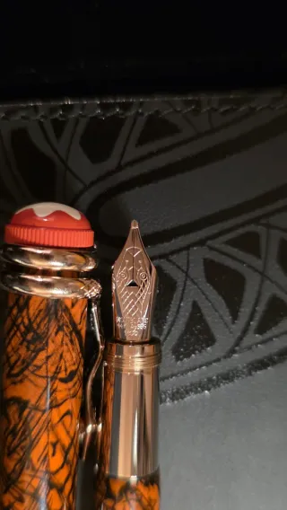 Set Escritura Montblanc Heritage Rouge et Noir