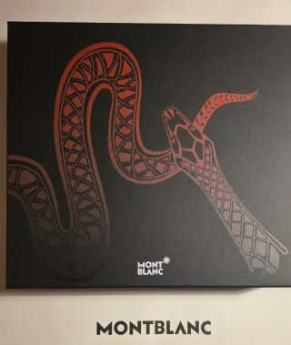 Set Escritura Montblanc Heritage Rouge et Noir