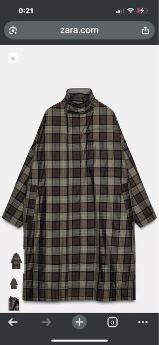 Gabardina Zara Edición Limitada Talla Única