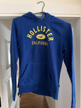 Sudadera Hollister Azul Talla M