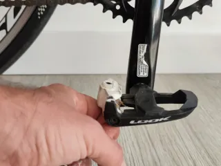 Bicicleta Carretera Trek Negra y Rosa