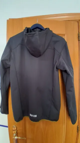 Chaqueta cortavientos Springfield gris/marrón