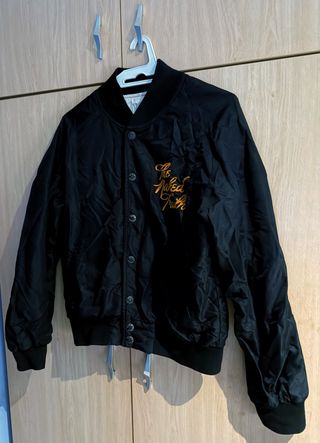 Chaqueta Bomber Nudie Jeans Negra como nueva M