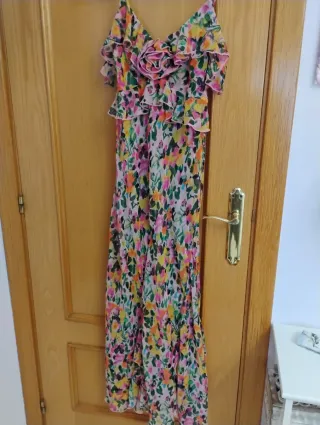 2 Vestidos Estampados Talla 40 ,42