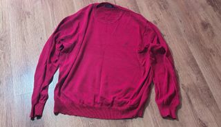 Suéter "NAUTICA" - borgoña ( XL-XXL ) GRANDE