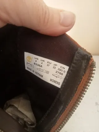 Botines Timberland Marrones Talla 36