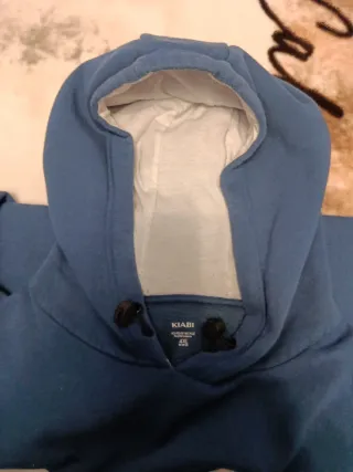 Sudadera Kiabi Azul y Blanca