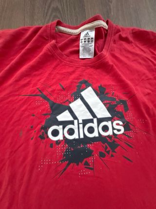 Adidas Maglietta Rossa Taglia XL ottime condizioni