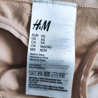 Slip modellanti vita alta taglia XS