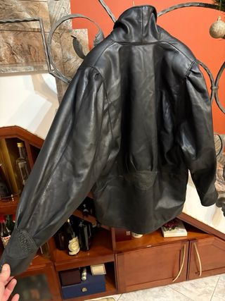 Giacca vera pelle vintage anni 90 donna