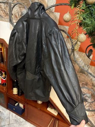 Giacca vera pelle vintage anni 90 donna