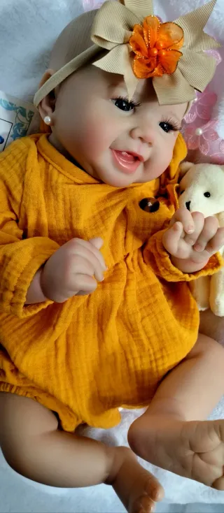 Bebé Reborn cuerpo de tela