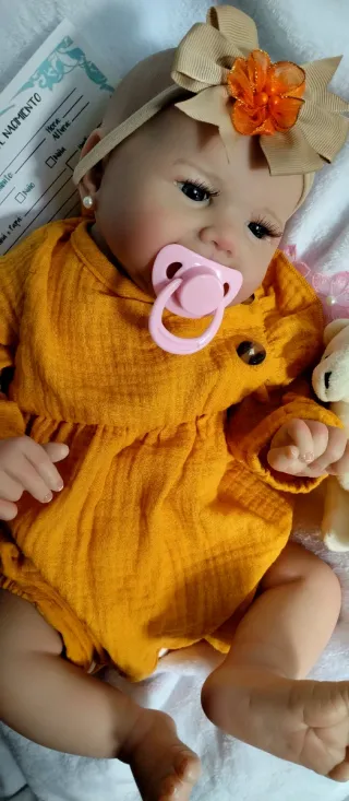 Bebé Reborn cuerpo de tela