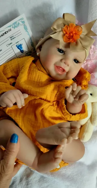 Bebé Reborn cuerpo de tela
