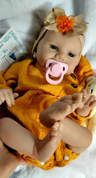 Bebé Reborn cuerpo de tela