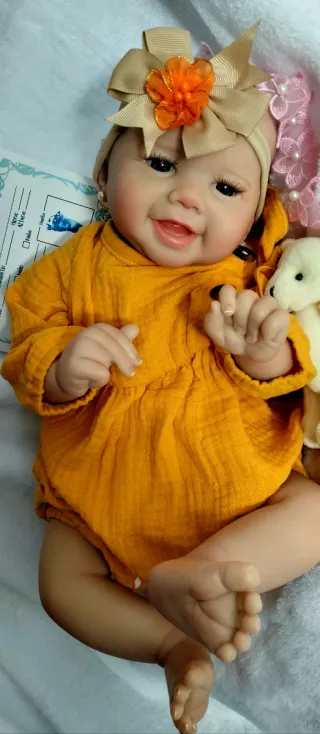 Bebé Reborn cuerpo de tela