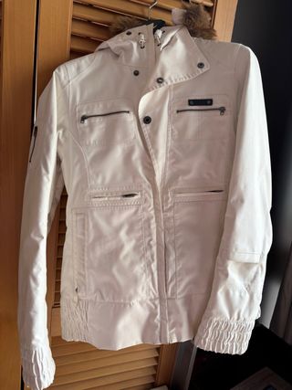 Anorak Burton Mujer Talla S Blanco