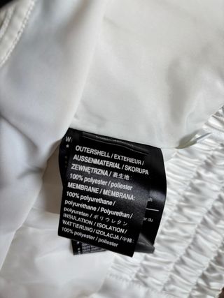 Anorak Burton Mujer Talla S Blanco