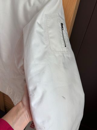 Anorak Burton Mujer Talla S Blanco