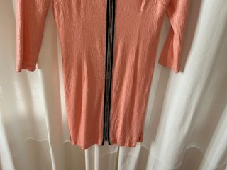 Vestido lentejuelas rosa tipo Chanel Talla M