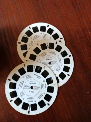 Stereoscopio 3D View-Master con diapositive