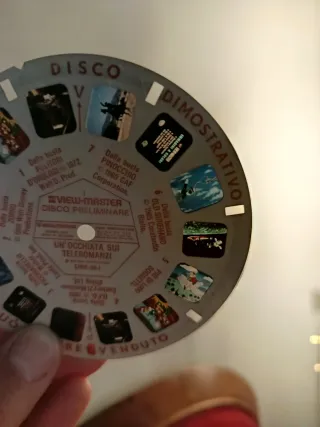 Stereoscopio 3D View-Master con diapositive