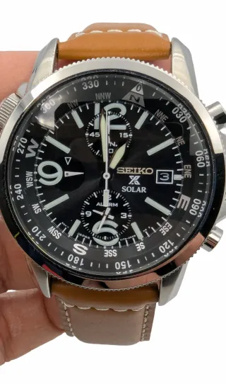 RELOJ SEIKO PROSPEX SOLAR CRONO ALARMA BRÚJULA