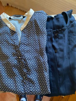 Lote 2 blusas Zara mujer