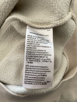 Sudadera Calvin Klein Jeans