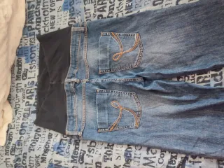 Pantalón premamá vaquero T38