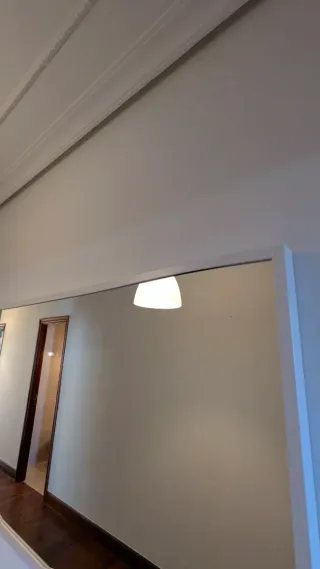 Espejo grande blanco