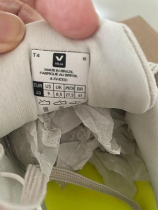 Scarpe Veja Fitz Roy Trek-Shell Beige/Bianco