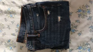 Pantalones vaqueros hombre rotos