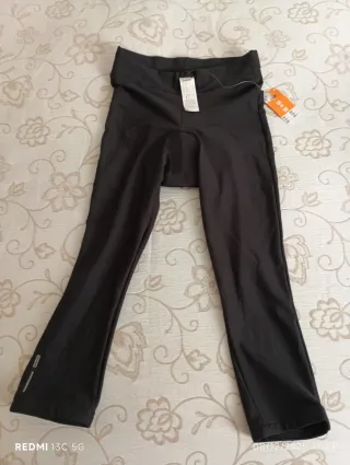 Mallas ciclista mujer negras