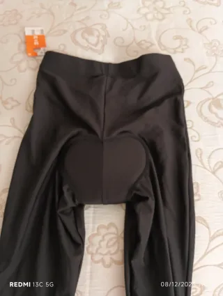 Mallas ciclista mujer negras