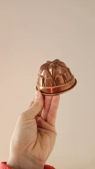 Stampo in rame antico da appendere